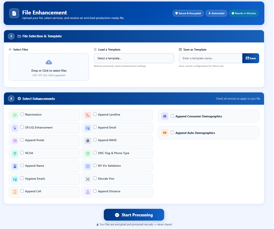ListCatalyst Dashboard